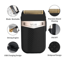 Електрическа самобръсначка VGR V331 Shaver|безжична| USB зареждане