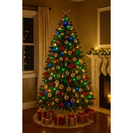 Коледни лампички RGB|300 led диода| 50 метра