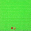 Тапет 3D зелени тухли A5, 70 х 77см, самозалепващи