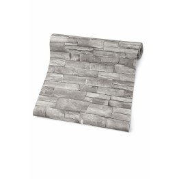 Винилов тапет сив камък A-2118, 10м х 45см, самозалепващ