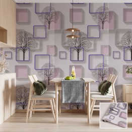 Винилов тапет A-3051, 10м х 45см, самозалепващ