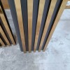 3D декоративни панели, 290х20*2.4см, WPC, GOLD