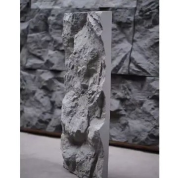 3D декоративен камък Скала, 120 х 60см, PU, сив цвят