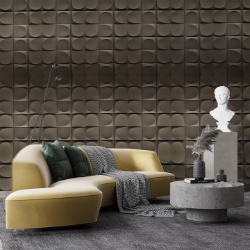 Стенен декоративен 3D панел, 120*60*2.5см, E003