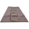 Стенен декоративен 3D панел, 120*60*2.5см, E003, Elegant Black