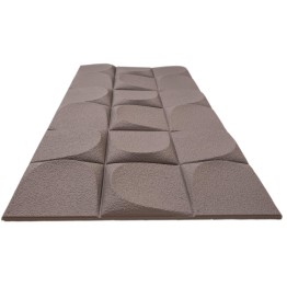 Стенен декоративен 3D панел, 120*60*2.5см, E003, Elegant Black