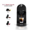 Кафемашина мултикапсулна Rohnson R-98046 Black 3 in 1 Кафемашина мултикапсулна Rohnson R-98046 Black 3 in 1