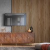 Акустичен панел за стена, дърво, 270x60см| Светъл дъб