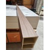 Декоративен профил за преграждане на помещения LK3011, 290*7.5*5см, Tъмно кафяв