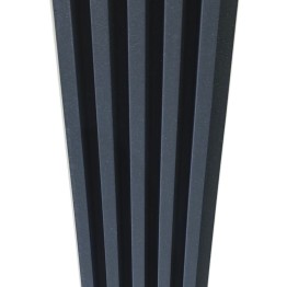 3D декоративен панел, 290х20см, WPC4, LK8006, сив звезден авантюрин
