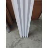 3D декоративен интериорен панел, 260х16см, WPC4, 100-372A05, Бял ламел