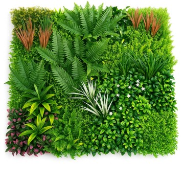 Декоративно пано с изкуствени растения Pink Gardenia - E003 |100 х 100см | декор за стени |тавани Декоративно пано с изкуствени растения Pink Gardenia - E003 |100 х 100см | декор за стени |тавани