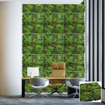 Декоративно пано растения Phoenix Tail - E004 | 100 х 100 см|стени|тавани