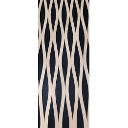 Акустичен панел мдф и филц S-M507, 270*60см, натурален дъб