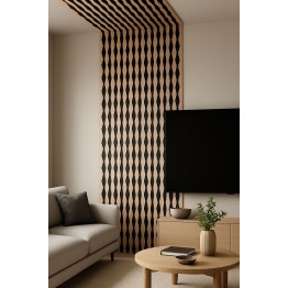 Акустичен панел мдф и филц J2427| 270*60см| декор и звукоизолация