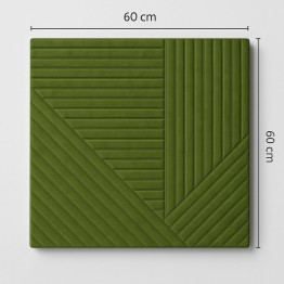 Меки велурени 3D пана 60*60см*7мм|самозалепващ, облицовки, мебели, стени и тавани