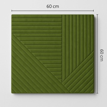 Меки велурени 3D пана 60*60см*7мм|самозалепващ, облицовки, мебели, стени и тавани