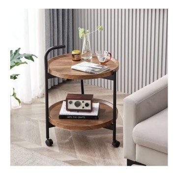 Помощна маса Онда BJ-47, 2 плота 40*40см, колелца Помощна маса Онда BJ-47, 2 плота 40*40см, колелца