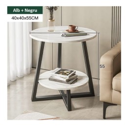 Помощна маса Тимо E722C| две нива|кафе и лаптоп