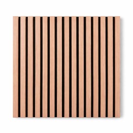 Акустичен панел 60*60см| Natural Oak – Rosé| МДФ с дървен фурнир