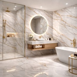 Мраморен 3D самозалепващ ролков тапет MT-262, 3м*1.2м