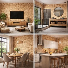 Мраморен 3D самозалепващ ролков тапет TX030, 3м*1.2м