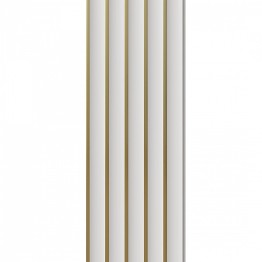 Декоративни стенни PS панели M04-001 |290*15см|бяло-златно