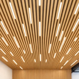 LED лампа 60*5см за таванни WPC профили