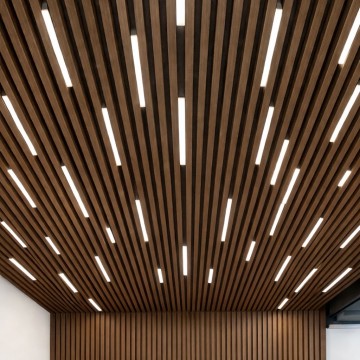 3D декоративни панели за таван, 290х4х4.5см, WPC, орех 3D декоративни панели за таван, 290х4х4.5см, WPC, орех