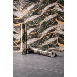 Мраморен 3D самозалепващ ролков панел 90671D1, 3м*1.2м