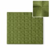 Пано за стена 3D XY-107|60 х 60см *7мм|Велур|самозалепване|зелен