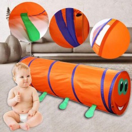 Детски тунел - палатка за игра във формата на гъсеница 170/45см