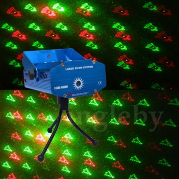 LED лазерен прожектор, коледни мотиви, диско ефекти
