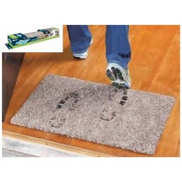 Силно абсорбиращо мръсотия килимче за входна врата 70 х 45см