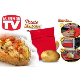 Potato Express -  вкусни варени картофи в микровълновата фурна 