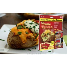 Potato Express -  вкусни варени картофи в микровълновата фурна 